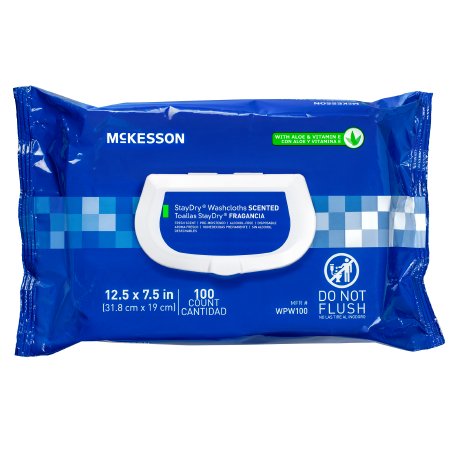 Personal Cleansing Wipe StayDry Soft Pack