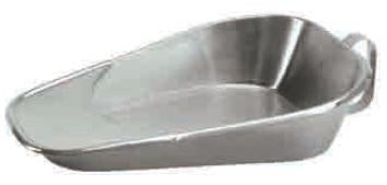 Fracture Bedpan Grafco® Silver