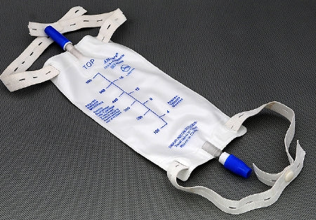 Urinary Drain Bag AMSure® Anti-Reflux Valve / Twist Drain Valve Sterile Fluid Path 900 mL Vinyl