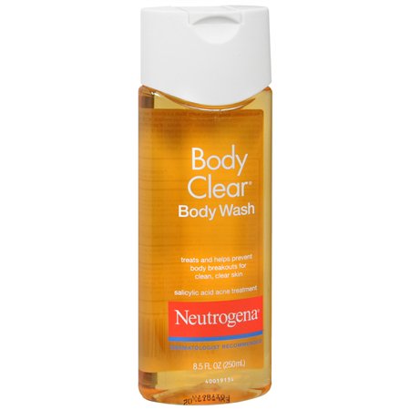 Acne Body Wash Neutrogena Body Clear Liquid 8.5 oz.