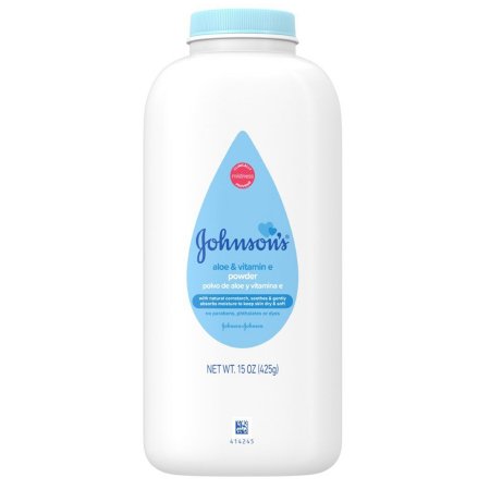 Baby Powder Johnson's 15 oz. Fresh Scent Bottle with Dispensing Cap Cornstarch / Aloe / Vitamin E