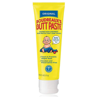 Diaper Rash Treatment Boudreaux's Butt Paste Tube Scented Cream