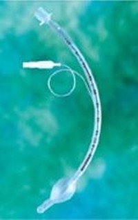 Cuffed Endotracheal Tube Sheridan HVT 313 mm Length Curved 7.0 mm Adult Murphy Eye