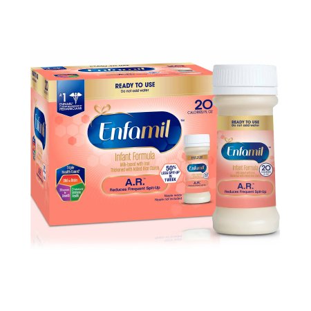 Infant Formula Enfamil A.R. Unflavored 2 oz. Bottle Liquid Added Rice Spit Up