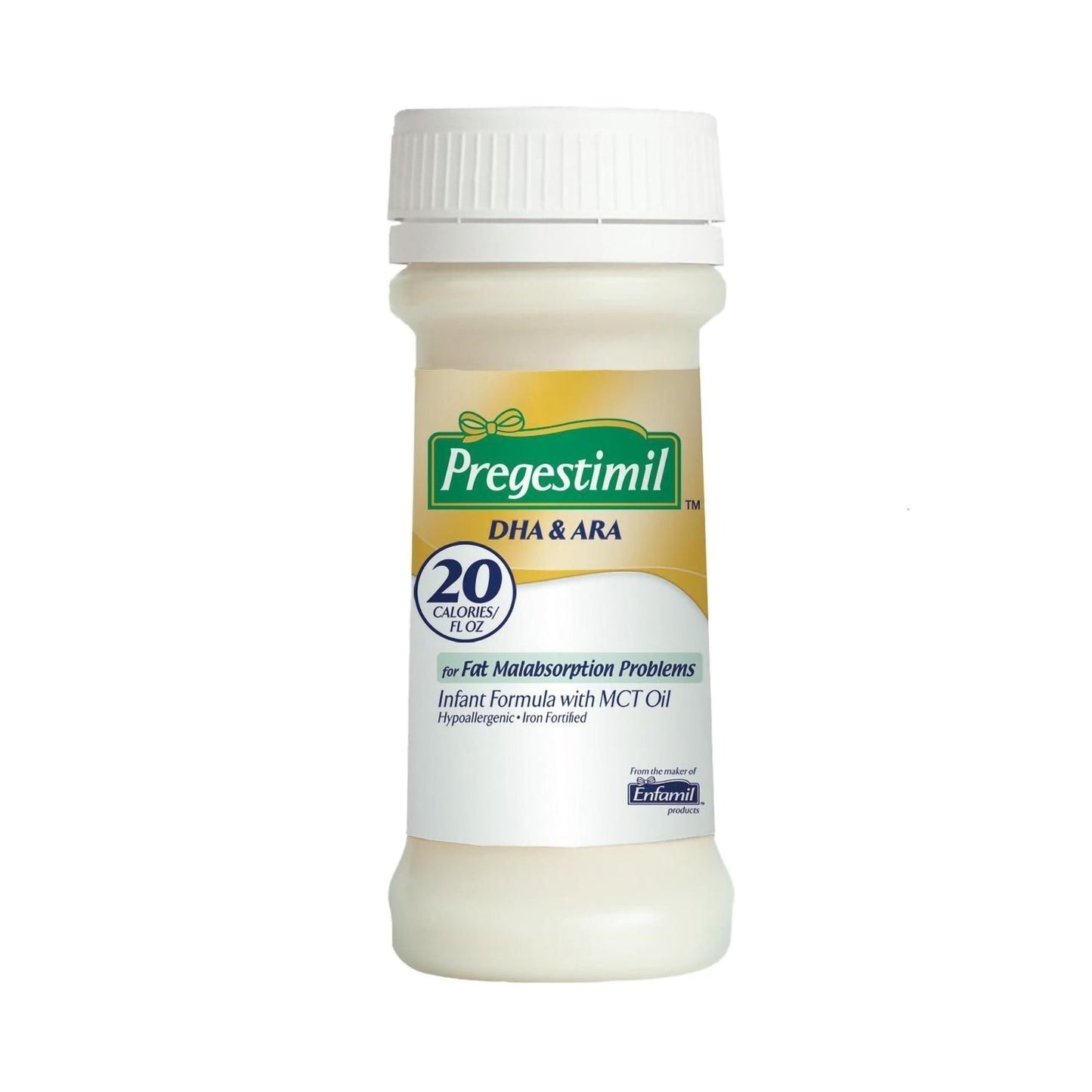 Pregestimil Infant Formula 2 oz Bottle Unflavored MCT Oil for Fat Malabsorption