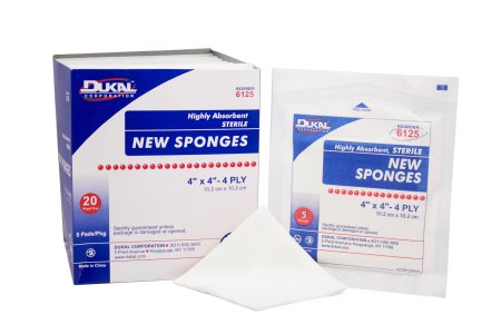 Nonwoven Sponge Dukal 4x4