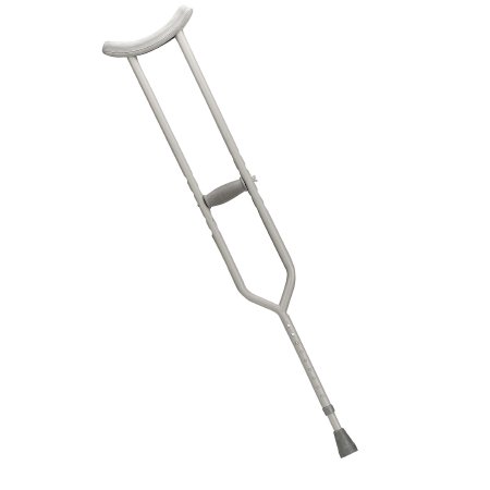 Bariatric Underarm Crutches drive Tall Adult 5 Foot 10 Inch to 6 Foot 6 Inch User Height Steel Frame 500 lbs. Weight Capacity