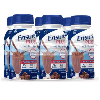 Ensure Plus Milk Chocolate Oral Nutrition Shake 8 oz Bottle