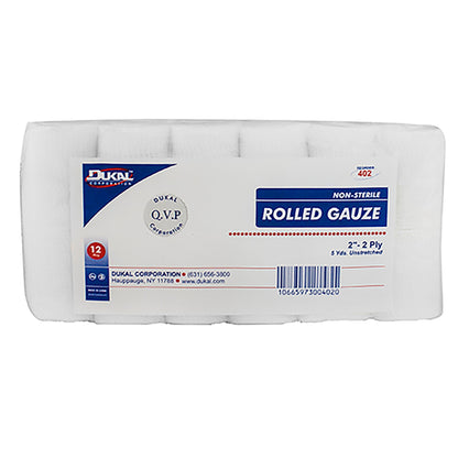 Dukal Conforming Bandage 2 Inch x 5 Yard 2-Ply NonSterile