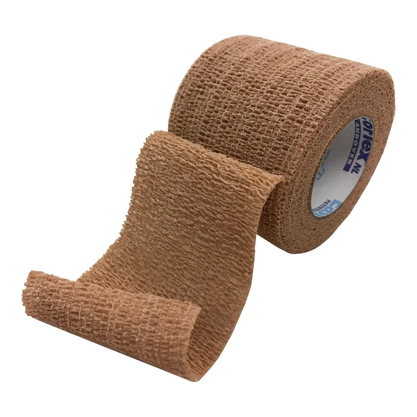 CoFlex Cohesive Bandage 3 Inch x 5 Yard Tan Self-Adherent NonSterile