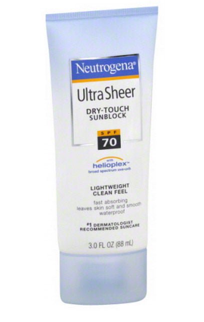 Neutrogena Ultra Sheer SPF 30 Sunscreen Lotion 3 oz Tube