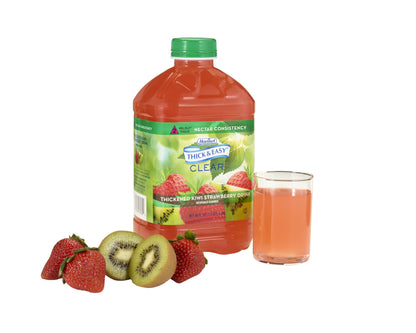 Thick & Easy Thickened Beverage 46 oz Kiwi Strawberry IDDSI Level 2 Mildly Thick