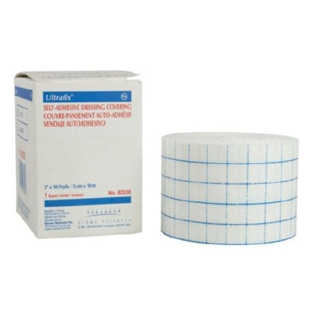 Dressing Retention Tape with Liner Ultrafix White 4 Inch X 11 Yard Nonwoven NonSterile