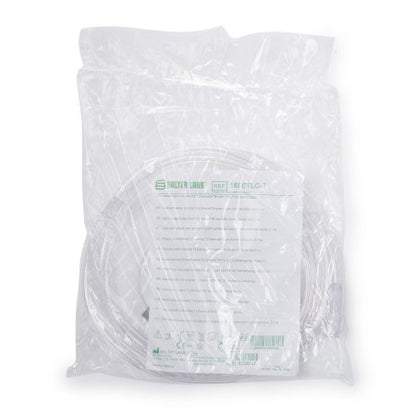 Nasal Cannula with Ear Cushions Salter-Style TLCannula Adult Curved Prong / NonFlared Tip 25 Foot O2 Line