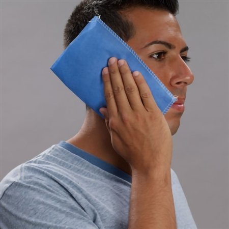 Cover Easy Sleeve Disposable, Blue, Hot / Cold, Non Woven, 4 X 7 Inch