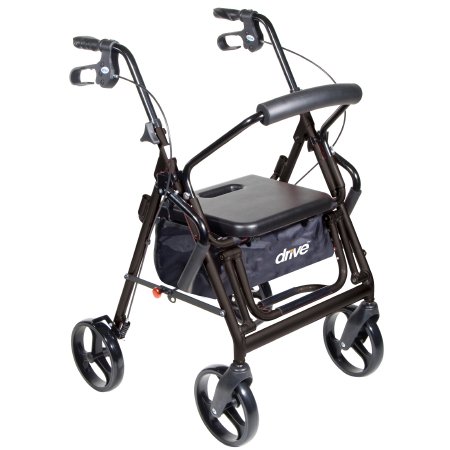 4 Wheel Rollator / Transport Chair drive Duet B