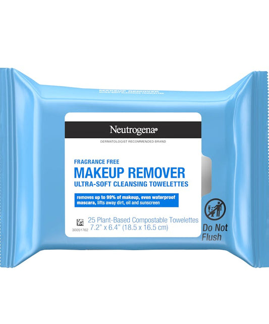 Makeup Remover Neutrogena Wipe Soft Pack Unscented