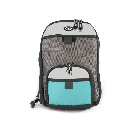 Feeding Pump Backpack EnteraLite Infinity Teal, 13 X 8 X 4.5 Inch