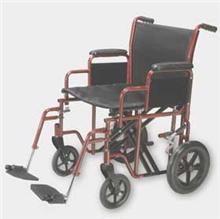 Transport Chair drive 22 Inch Seat Width Desk Length Arm Swing-Away Footrest Steel Frame