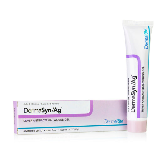 DermaSyn/Ag Silver Wound Gel 1.5 oz NonSterile Antibacterial Gel