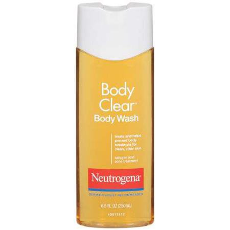 Acne Body Wash Neutrogena Body Clear 8.5 oz. Liquid