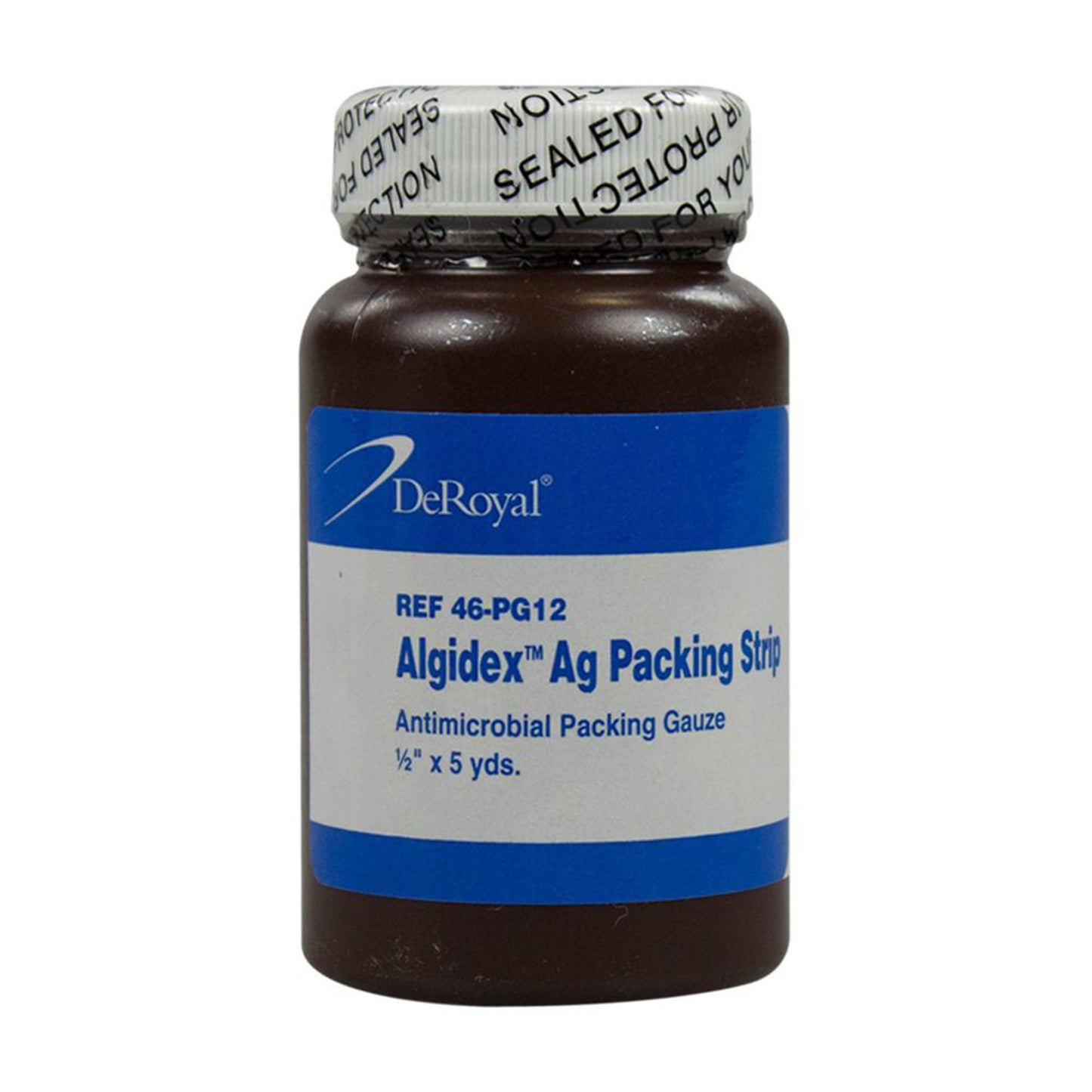 Algidex Ag Silver Wound Packing Strip 1/2 Inch x 5 Yard Sterile