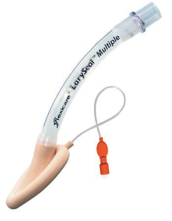Curved Laryngeal Mask LarySeal Multiple Size 3 Silicone Reusable NonSterile