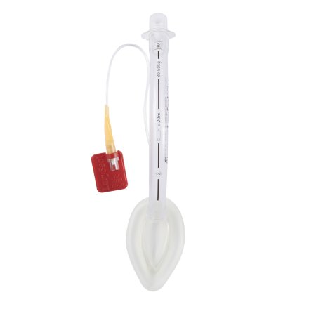 Curved Laryngeal Mask LarySeal Clear Size 2.5 14 mL Cuff PVC Single Patient Use Sterile