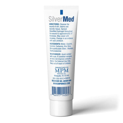 Silver Med Silver Wound Gel 0.5 oz – Antimicrobial Wound Care Gel