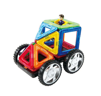 Magformers WOW Set 16-Piece Magnetic Construction Toy – STEM Learning Building Set for Kids 3+
