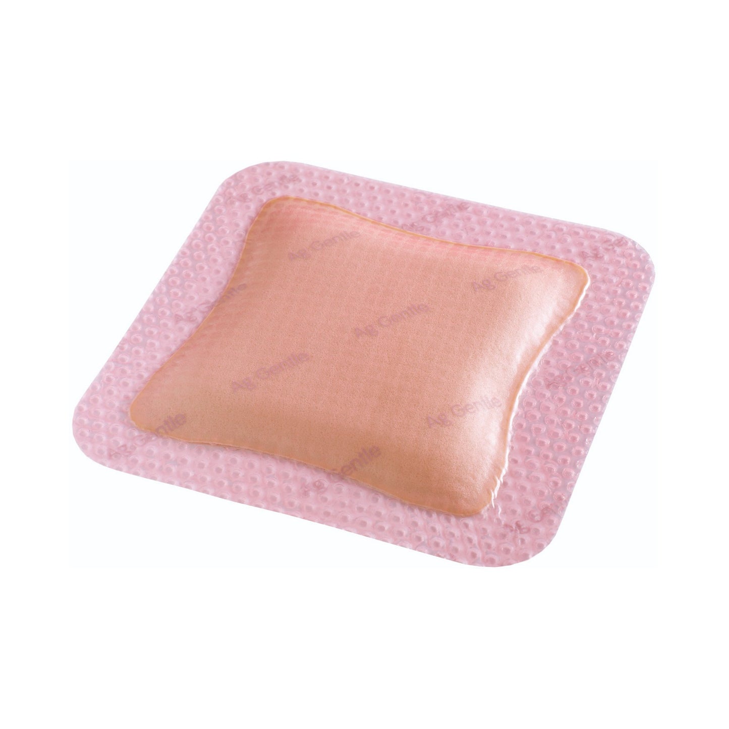 Allevyn Ag Gentle Border Silver Foam Dressing 3 x 3 Inch Sterile Square