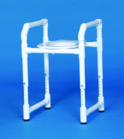 Toilet Safety Rail White PVC