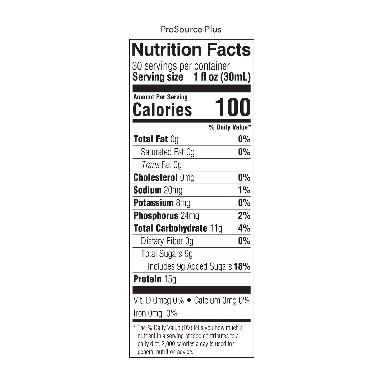 ProSource Plus Liquid Protein Oral Supplement Berry Punch Flavor 30 oz Bottle