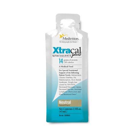 Oral Supplement ProSource XtraCal Neutral Flavor Liquid 1 oz. Individual Packet