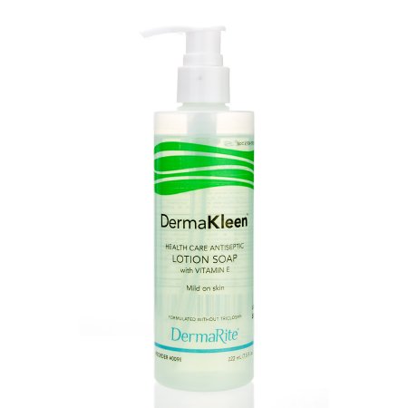 Antimicrobial Soap DermaKleen Lotion 7.5 oz. Pump Bottle Scented