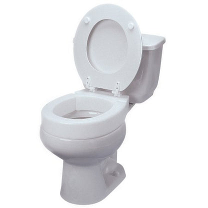 Raised Toilet Seat Tall-Ette 3 Inch Height White 350 lbs. Weight Capacity