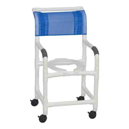 Shower Chair MJM International Fixed Arms PVC