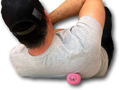 JA-RU Hi-Bounce Pinky Ball 2-Inch Rubber Bouncy Ball for Kids – Stress Relief & Massage Ball, Party Favor