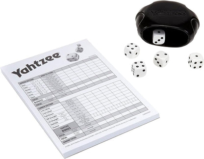Hasbro Gaming Yahtzee Dice Game – Fast-Paced Family Strategy Game, Ages 8+, 2+ Players