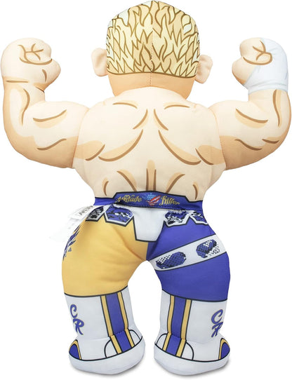 AEW Wrestling Buddies Cody Rhodes Plush 18 Inch with Authentic Voice Sounds