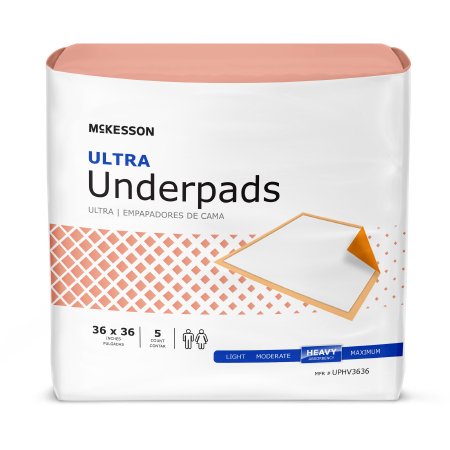 Underpad McKesson Ultra Fluff / Polymer Heavy Absorbency