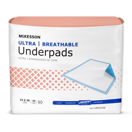 Disposable Underpad McKesson Ultra Breathable