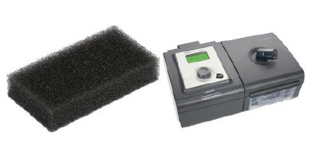 CPAP Filter Foam Reusable 1 per Pack Black No Tab