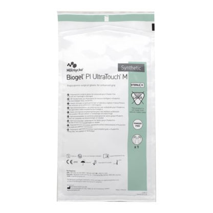 Surgical Glove Biogel PI UltraTouch M Sterile Polyisoprene Standard Cuff Length Micro-Textured Straw Not Chemo Approved