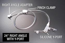 Right Angle Connector with Y-Port Adapter AMT Mini Classic