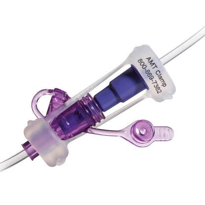 AMT Silicone G-Tube Clamp for Feeding Tubes with Y-Port