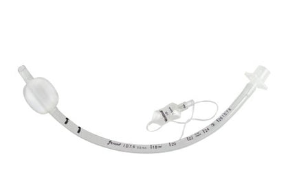 Cuffed Endotracheal Tube Flexicare VentiSeal Curved 8.0 mm Adult Murphy Eye