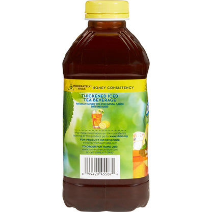 Thick & Easy Iced Tea Thickened Beverage 46 oz Bottle IDDSI Level 3 Moderately Thick