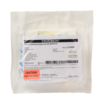 Centurion PICC Line Dressing Change Tray – Sterile Central Catheter Care Kit