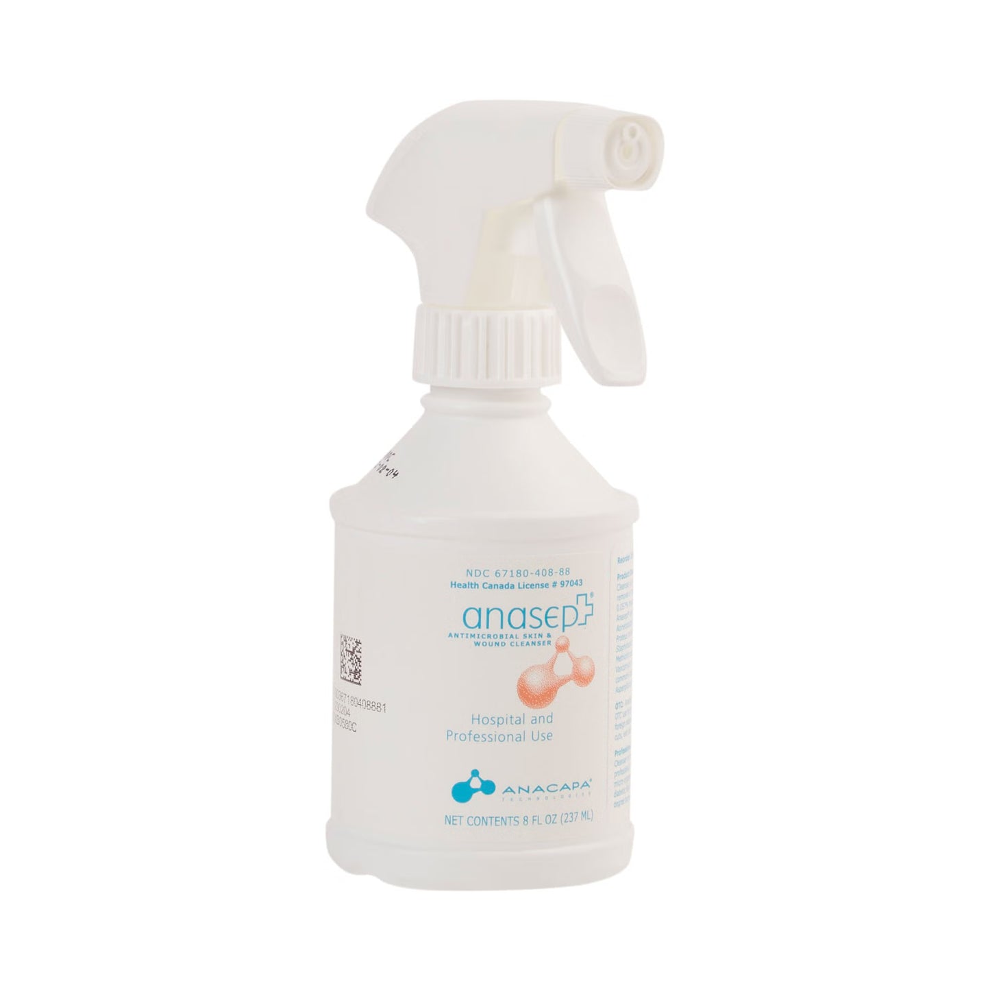 Anasept Antimicrobial Wound Cleanser 8 oz Pump Bottle NonSterile